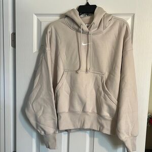 Nike Light Beige Hoodie
